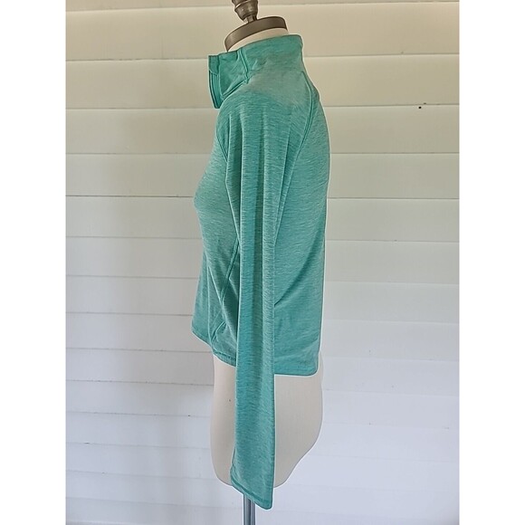 Old Navy Active Large Girls Long Sleeve Top Aqua - Picture 2 of 12